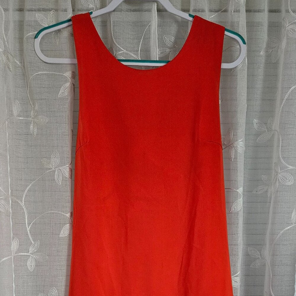 Silk dress knee length